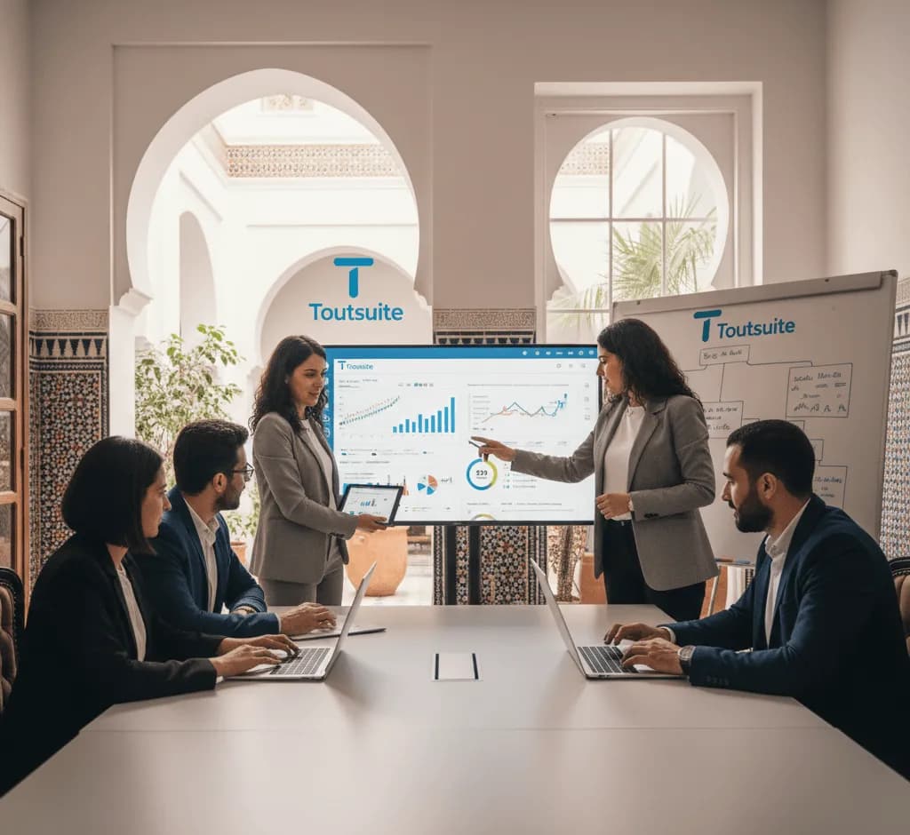 Equipe Toutsuite en session de strategie digitale